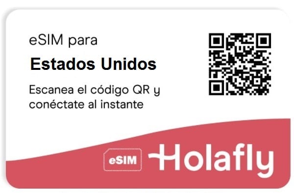 Con la eSIM de Holafly obtienes datos ilimitados en EE. UU.. sin pagar roaming