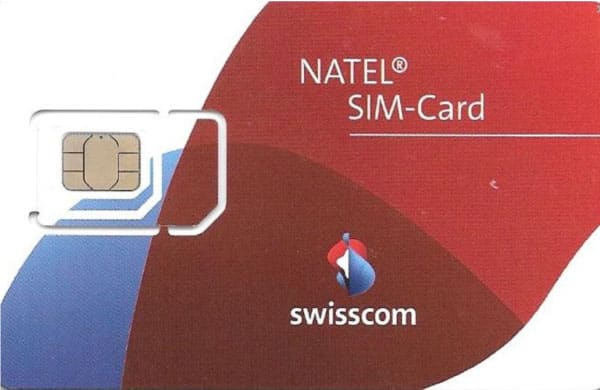 Tarjeta SIM prepago para turistas en Suiza 