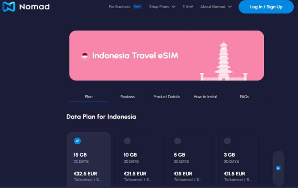 eSIM Indonesia, e SIM Indonesia, e SIM Bali