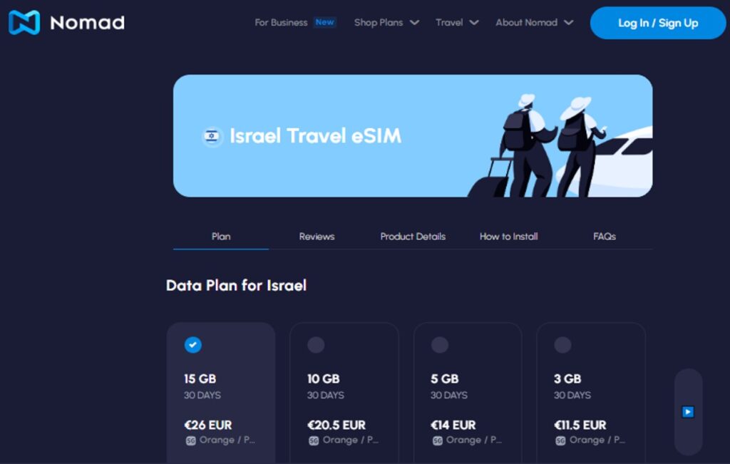 eSIM Israele, e SIM Israele, roaming Israele, SIM Israele aeroporto